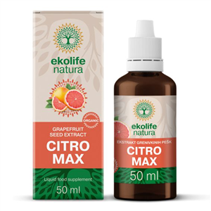 Citro Max Organic 50 ml (Bio extrakt ze semínek grepfruitu)