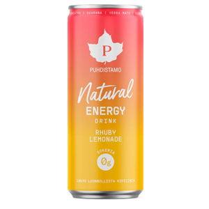 Natural Energy Drink 330 ml rhuby lemonade