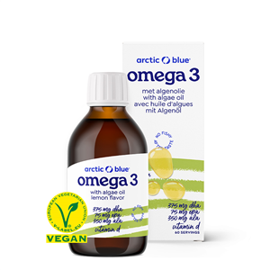 Vegan Omega 3-6-9 Algae 150ml (Konopný olej + olej z mořské řasy + vitamín D 400IU)