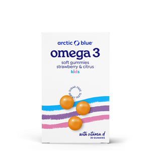 Kids Omega 3 30 gummies (250mg DHA, 70mg EPA & Vitamin D 200IU)