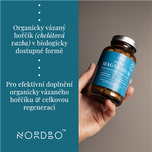 Pure Magnesium 180 kapslí (Hořčík)