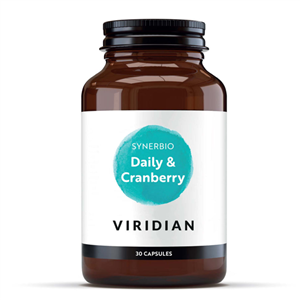 Synerbio Daily+ Cranberry 30 kapslí (Směs probiotik a prebiotik s brusinkovým extraktem)