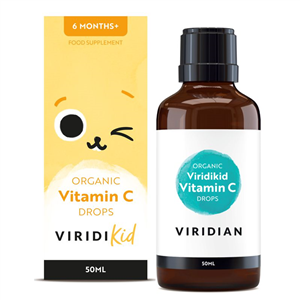 Viridikid Vitamin C drops 50ml Organic (Vitamín C pro děti)