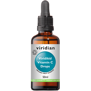 Viridikid Vitamin C drops 50ml Organic (Vitamín C v kapkách pro děti)