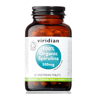 Spirulina 500mg 60 tablet Organic