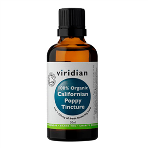 Californian Poppy Tincture 50ml Organic (Sluncovka kalifornská BIO)
