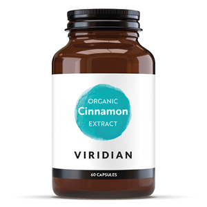 Cinnamon Extract 60 kapslí Organic