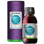 Elderberry Extract + Vitamin C 100ml Organic