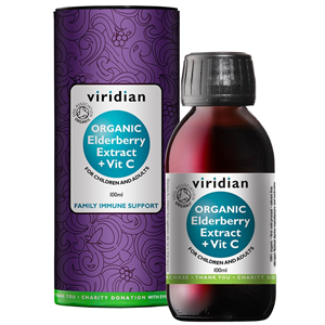 Elderberry Extract + Vitamin C 100ml Organic