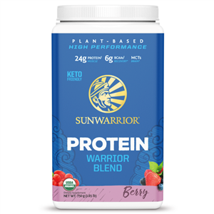 Protein Blend BIO 750g berry (Hrachový a konopný protein) + Shaker 700 ml ZDARMA