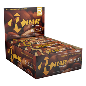 R-Bar Protein 60g čokoláda-oříšek s karamelem (Proteinová tyčinka)