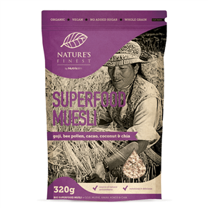 Superfood Muesli Bio 320 g (Směs vloček, semínek a superpotravin)