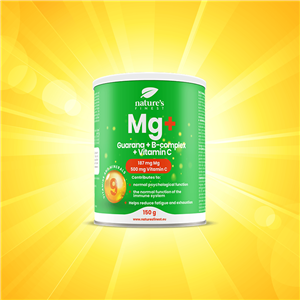 Magnesium + Guarana + B-Complex + Vitamin C 150g (Hořčík+Guarana+B-komplex+Vitamín C)