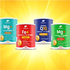 Magnesium + Guarana + B-Complex + Vitamin C 150g (Hořčík+Guarana+B-komplex+Vitamín C)