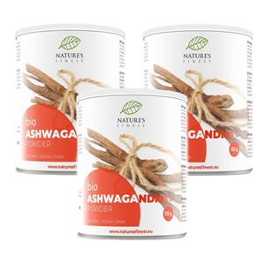 Ashwagandha Powder Bio 125g 2+1 ZDARMA