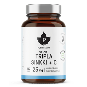 Triple Zinc 25mg + Vitamin C 120 kapslí (Zinek s vitamínem C)