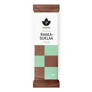 RAW Čokoláda 33g mint 58% kakaa (Minttu)