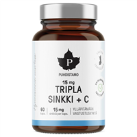 Triple Zinc 15mg + Vitamin C 60 kapslí