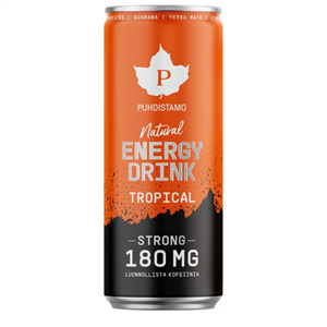 Natural Energy Drink STRONG 330ml tropical