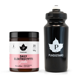 Electrolyte Daily Powder 100g jahoda + láhev 500ml ZDARMA