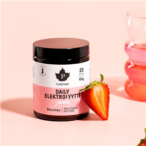 Electrolyte Daily Powder 100g jahoda + láhev 500ml ZDARMA