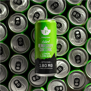 Natural Energy Drink STRONG 330ml lemon