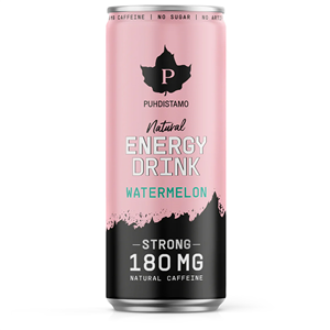 Natural Energy Drink STRONG 330ml watermelon