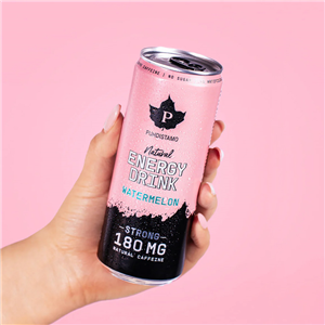 Natural Energy Drink STRONG 330ml watermelon