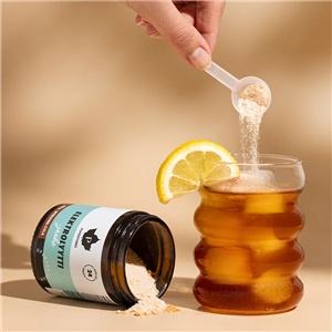 Electrolyte Powder 120g lemon cola (Sitruuna cola) + láhev 500ml ZDARMA