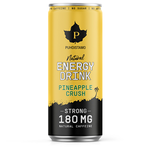 Natural Energy Drink STRONG 330ml pineapple crush