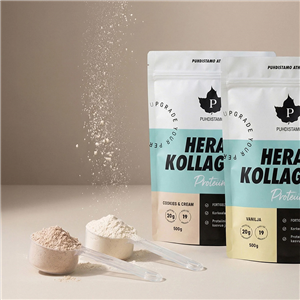 HERA Protein & Kollageeni 500g cookies & cream  (Whey Protein s kolagenem)