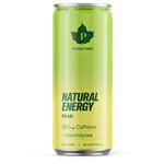 Natural Energy + Caffeine + Electrolytes 330ml pear