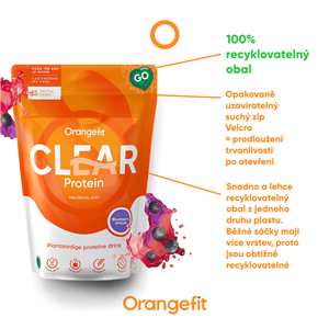 Clear Protein 240 g borůvka