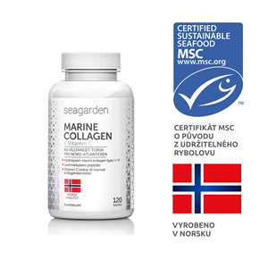 Marine Collagen + Vitamin C 120 kapslí