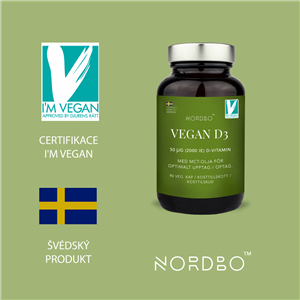 Vegan D3 90 kapslí