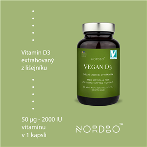 Vegan D3 90 kapslí