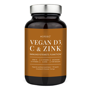 Vegan D3, C & Zinek 90 kapslí