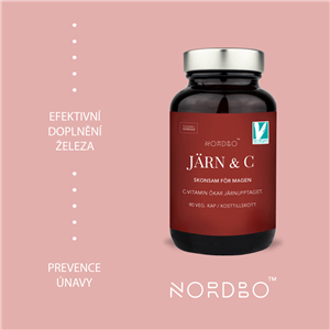 Järn & C 90 kapslí (Železo a Vitamín C)