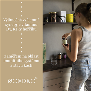 Vitamin D3 & K2 & Magnesium 90 kapslí 1 + 1 ZDARMA