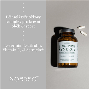 L-Arginine Synergy 90 kapslí