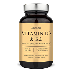 Vitamin D3 a K2 180 kapslí