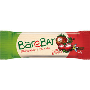 Bare Bar 40g red berries