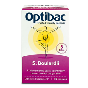 Saccharomyces Boulardii (Probiotika při průjmu) 40 kapslí