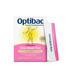 One Week Flat (Probiotika při nadýmání a PMS) 7 x 1,5g sáček
