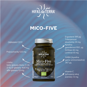 Mico-Five Immune System 70 kapslí Bio