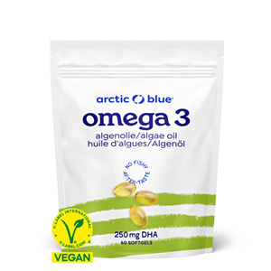 Vegan Omega 3 Algae 60 kapslí (250mg DHA)