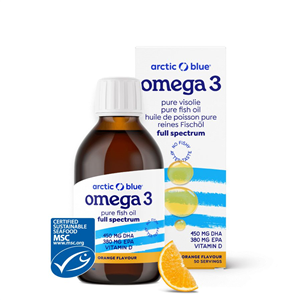 Omega 3 250ml (450mg DHA, 380mg EPA & Vitamin D 400IU)