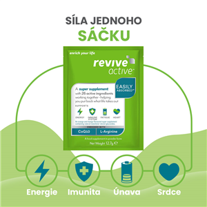 Revive Active 30 sáčků pomeranč mango (Energie, imunita, únava, srdce)