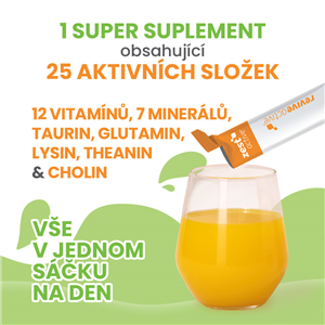 Zest Active 7 sáčků pomeranč (Energie, imunita, mozek, funkce svalů)