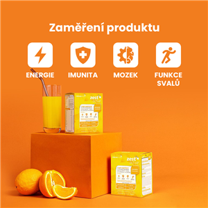 Zest Active 30 sáčků berry (Energie, imunita, mozek, funkce svalů)